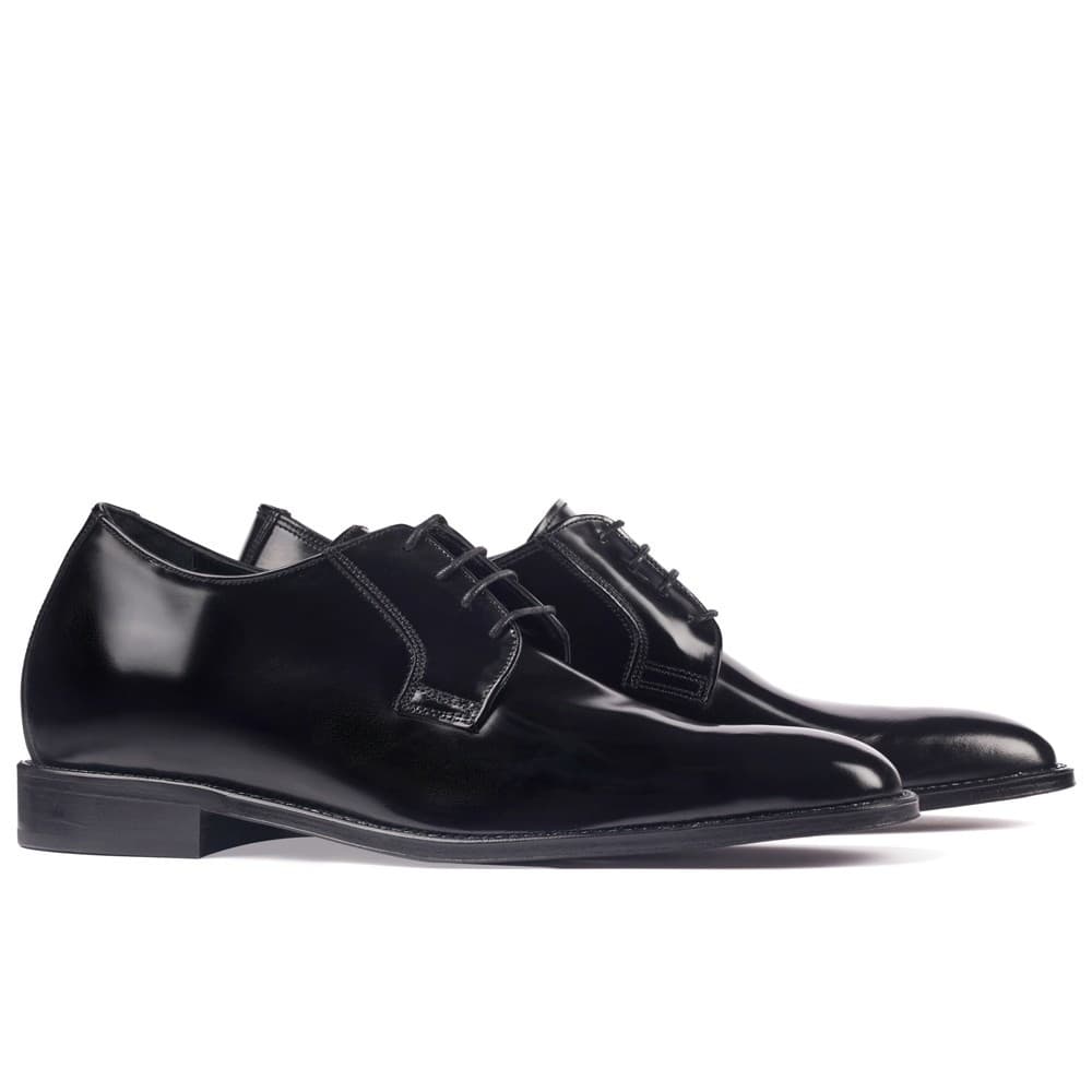 Masaltos.com Zapatos con alzas hombre Tronisco modelo Oporto negro Negro 43