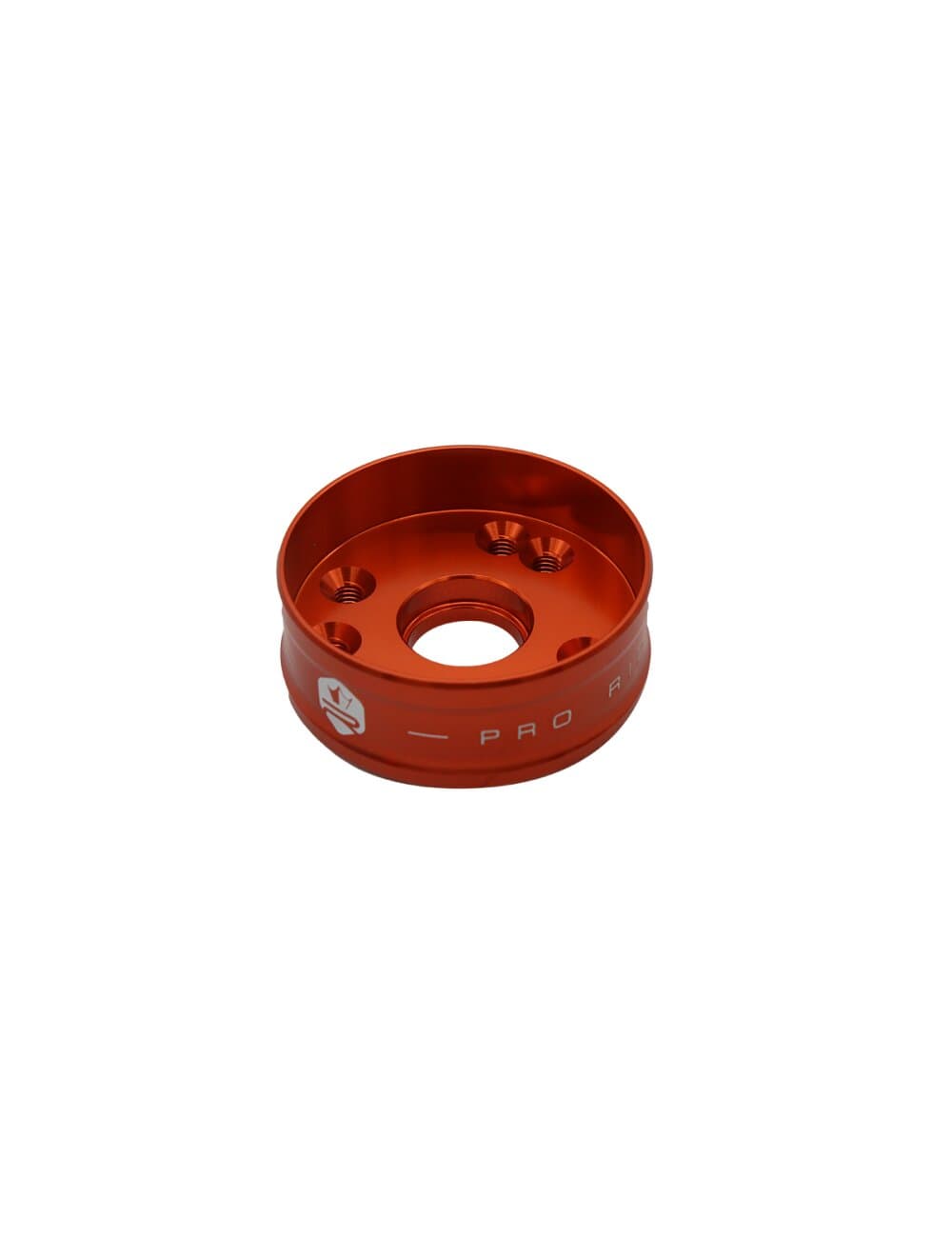 Tapa de Entrada Silenciador KRM 70-90 Aluminio Naranja