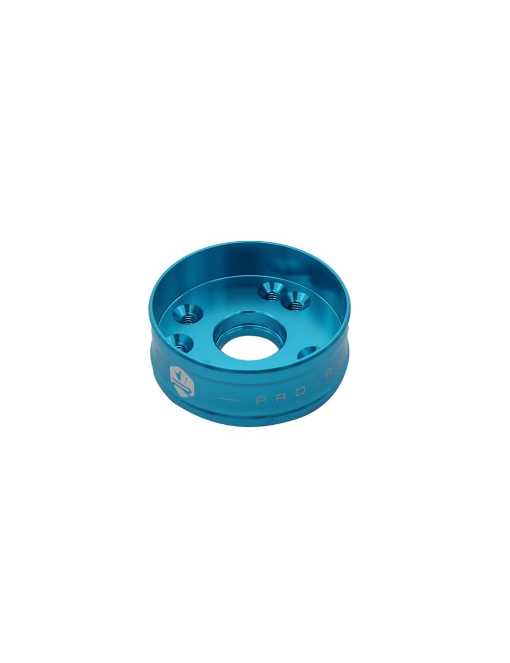 Tapa de Entrada Silenciador KRM 70-90 Aluminio Turqueza
