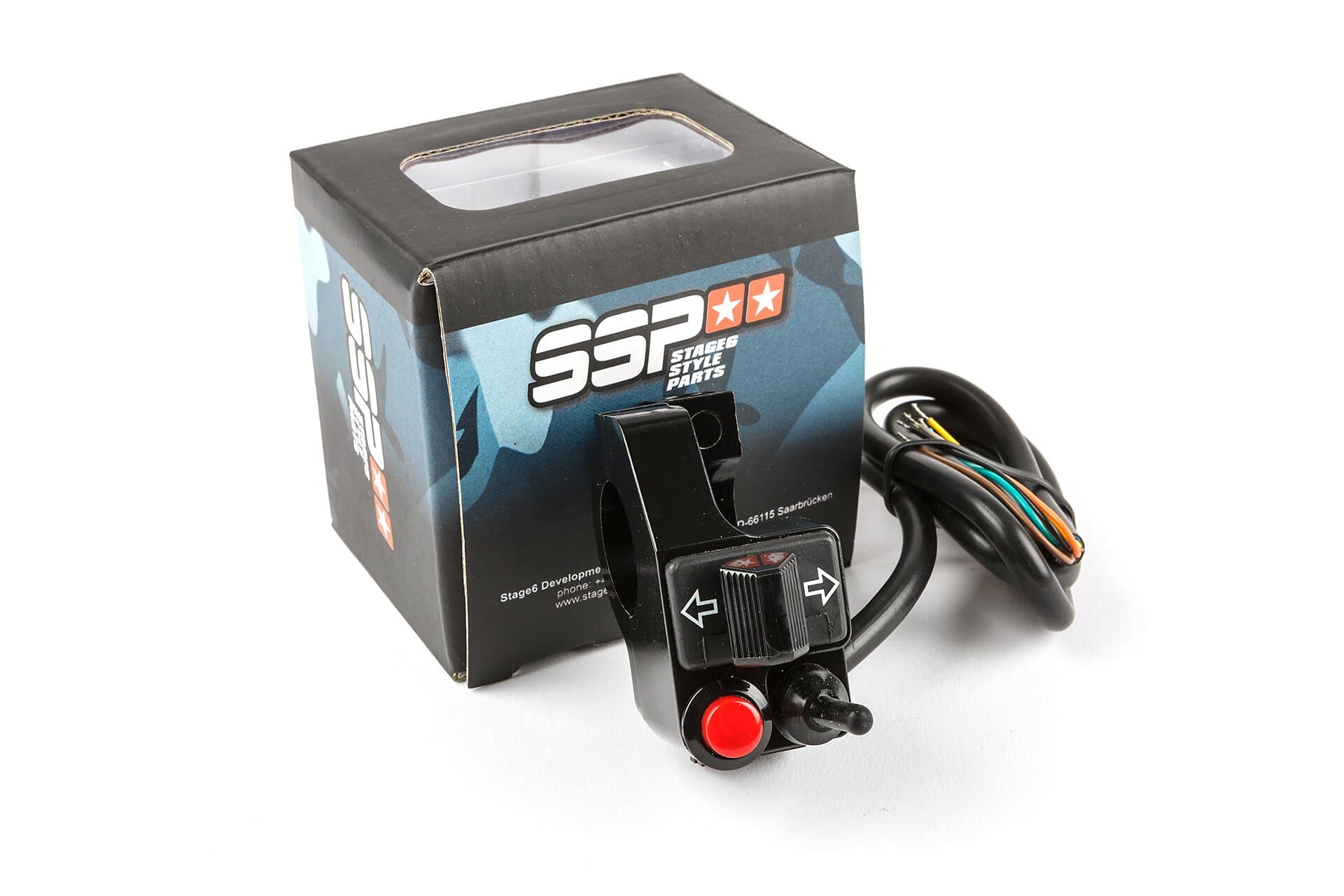 Conmutador SSP Stage6 Tipo CNC Negro