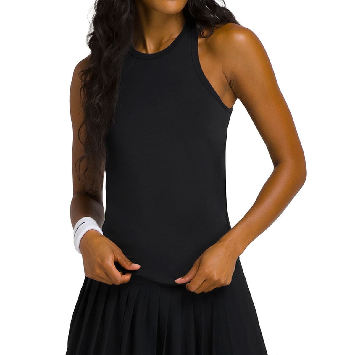 Top Wilson Fieldhouse Tank Lite Ww00156431bka Black Xs