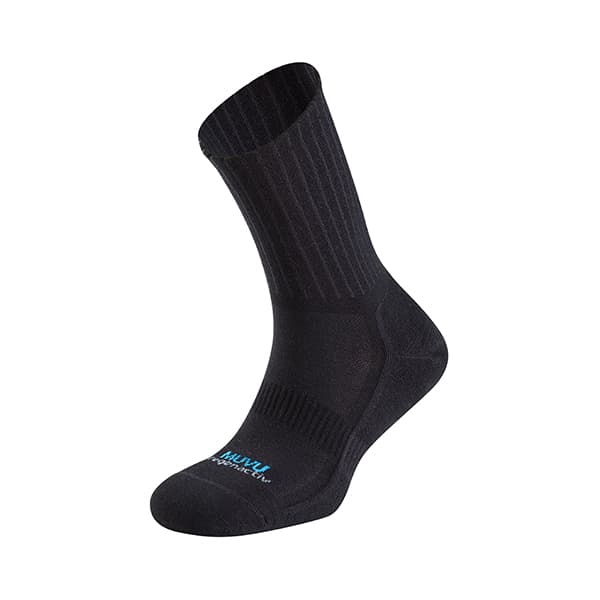 Calcetines antiampollas pie diabético MUVU, Milos. - S (35/38), Negro