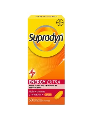 Supradyn Energy Extra 60 Comprimidos - Bayer