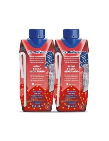 Bi-oralsuero Duplo Sabor Fresa 2x330 Ml - Casen