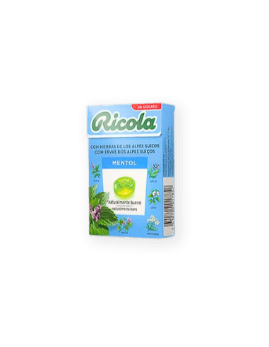 Ricola Caramelos Sin Azúcar Mentol 50 G - Faes Farma
