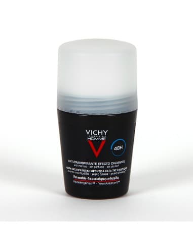 Vichy Homme Desodorante Bola Piel Sensible 50 Ml - Vichy