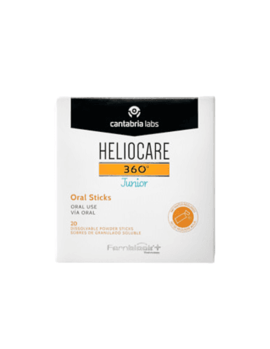Heliocare 360º Junior Oral Sticks 20 Unidades - Ifc España