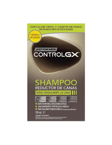 Just For Men Control Gx Champú Reductor De Canas 118 Ml - Combe Europa