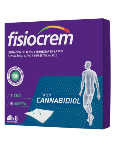 Fisiocrem Cannabidiol 8 Parches - Uriach Aquilea Otc