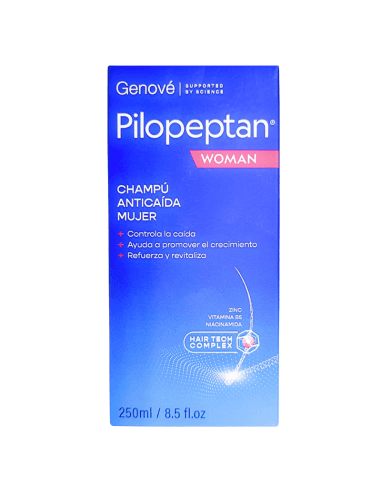 Pilopeptan Woman Champú Anticaída 250 Ml - Genove