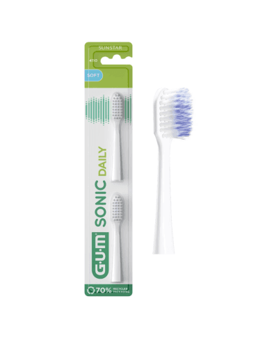 Gum Sonic Daily Soft 2 Recambios - Sunstar