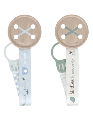 Suavinex Broche Pinza Con Cinta +0 Meses - Suavinex