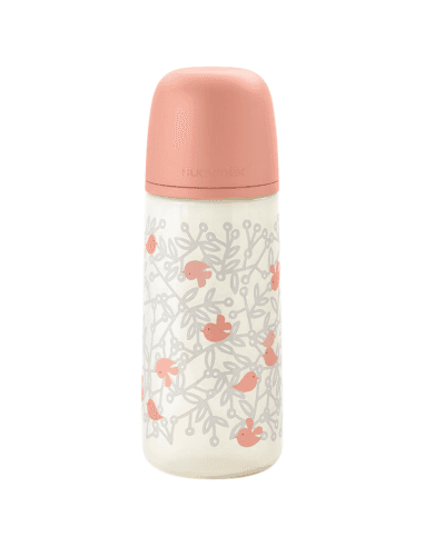 Suavinex Biberón Con Tetina Fisiológica Sx Pro De Silicona Flujo Denso +6 Meses 360 Ml - Suavinex