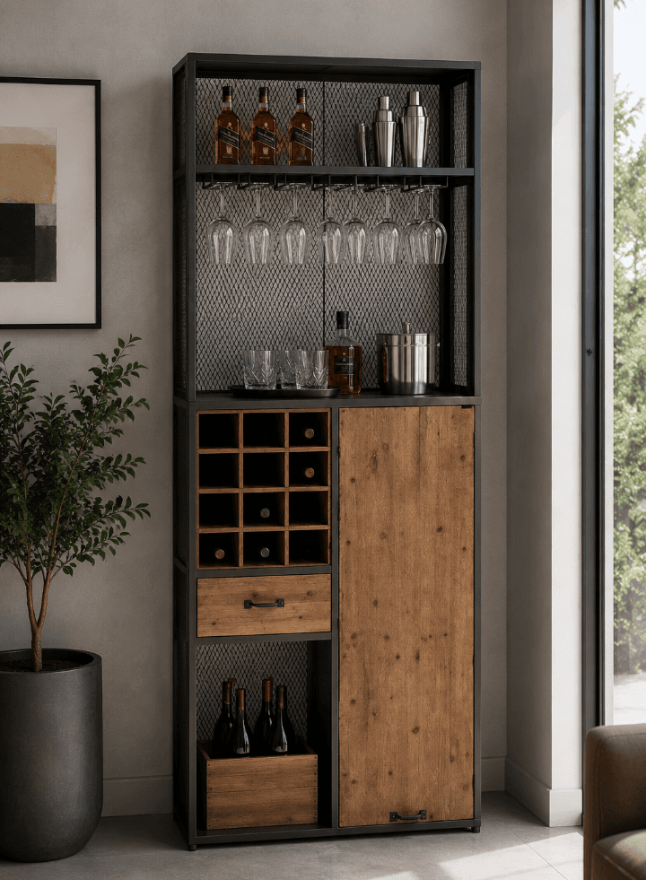 Estanteria bar vinoteca