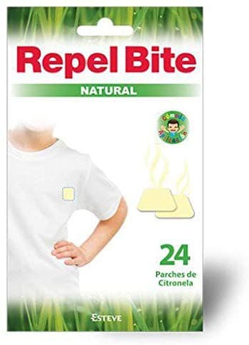 Repel bite natural parches repelentes 24 adhesivos