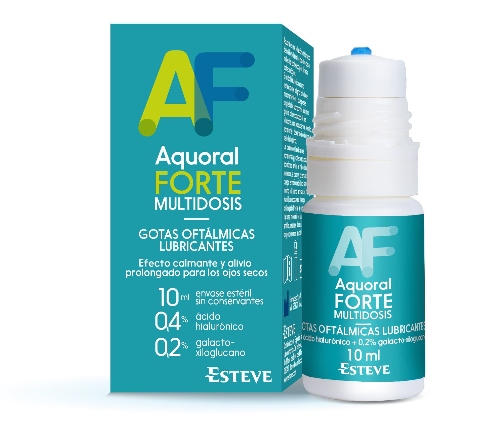 Aquoral forte multidosis gotas oftálmicas 10ml