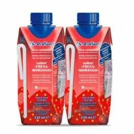 Bioralsuero fresa pack 2x330ml