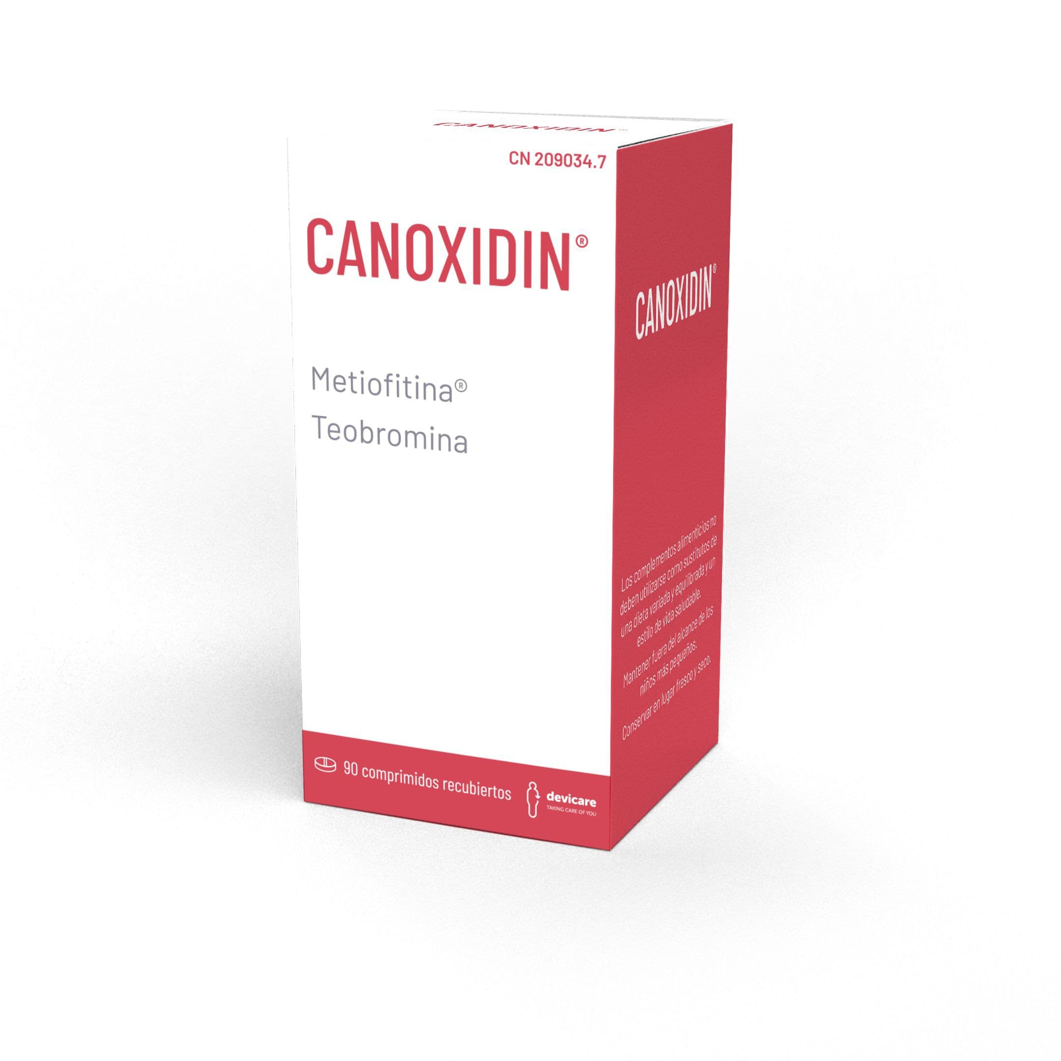 Canoxidin 90 comprimidos