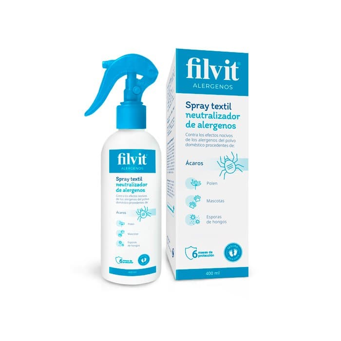 Filvit alergenos spray textil neutralizador 400ml