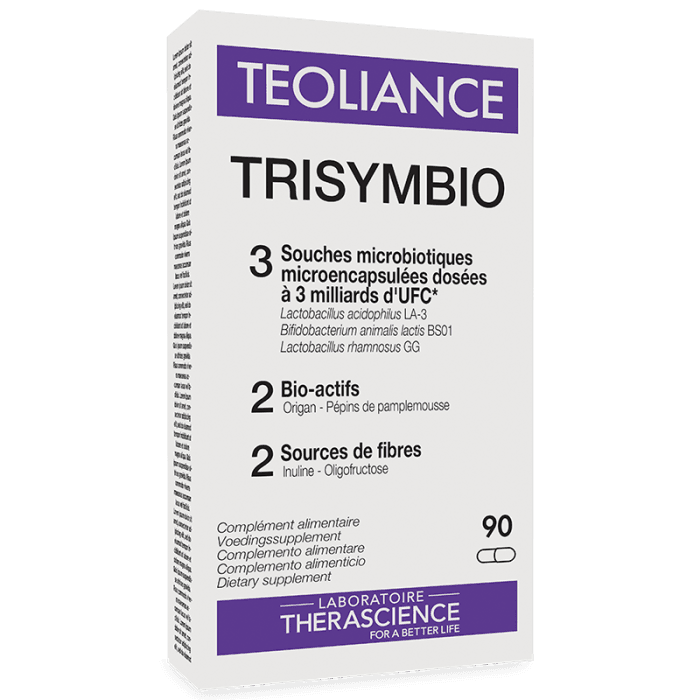 Therascience teoliance trisymbio 90 cápsulas
