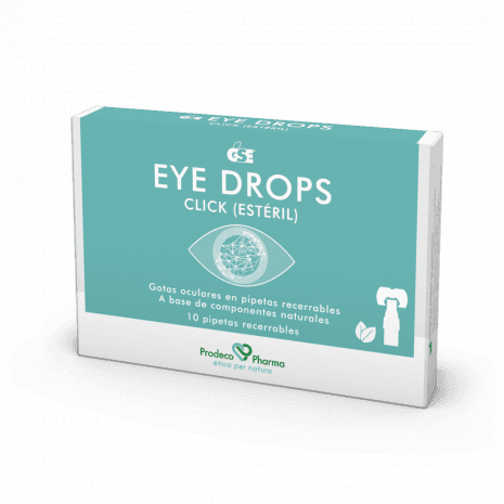 Gse eye drops click gotas oculares 10 pipetas estériles