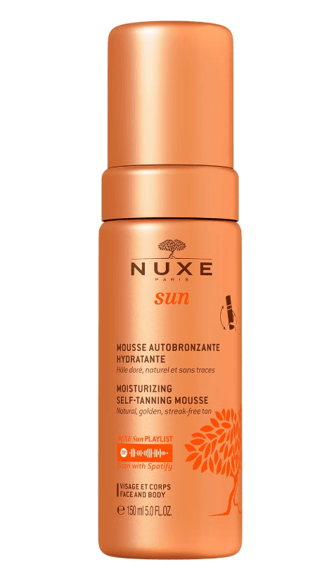 Nuxe sun espuma autobronceadora hidratante 150ml