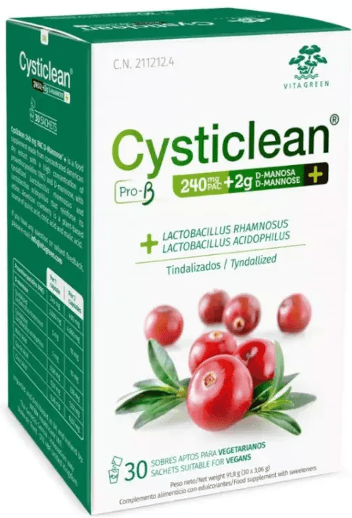 Cysticlean pro-b d-manosa 30 sobres 3,06 g