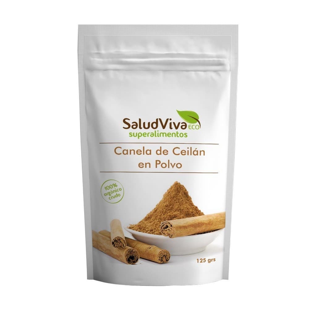 Salud viva canela de ceilán en polvo eco 125g