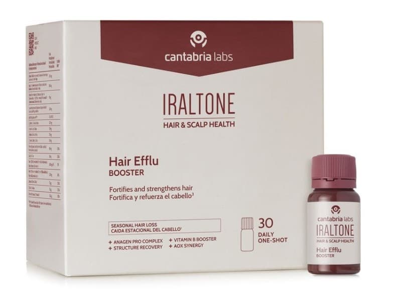 Iraltone hair efflu booster 30 viales 15ml