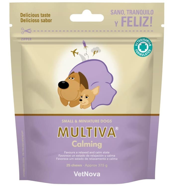 Multiva calming perros pequeños 25 chews