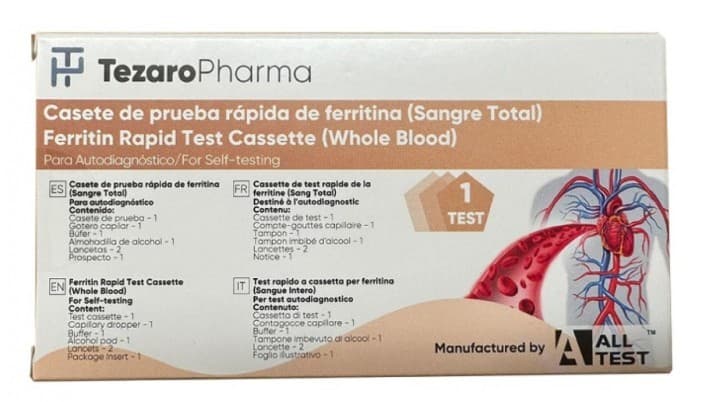Tezaro pharma test de ferritina en sangre