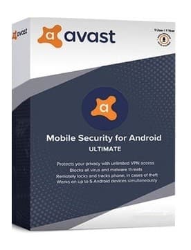 AVAST ULTIMATE ANDROID 1 DISPOSITIVO 2 AÑOS