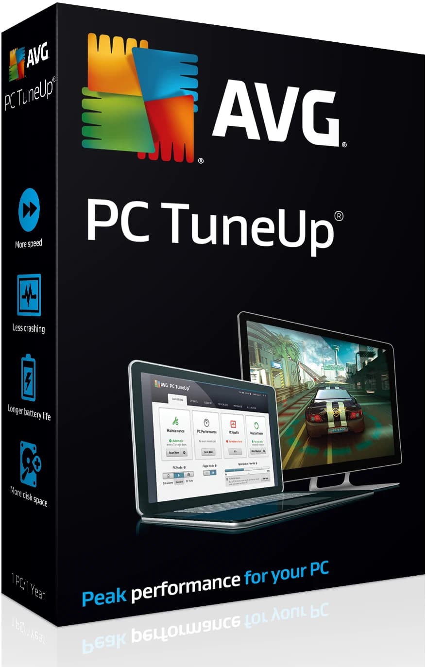 AVG PC TUNEUP 1 PC 1 AÑO