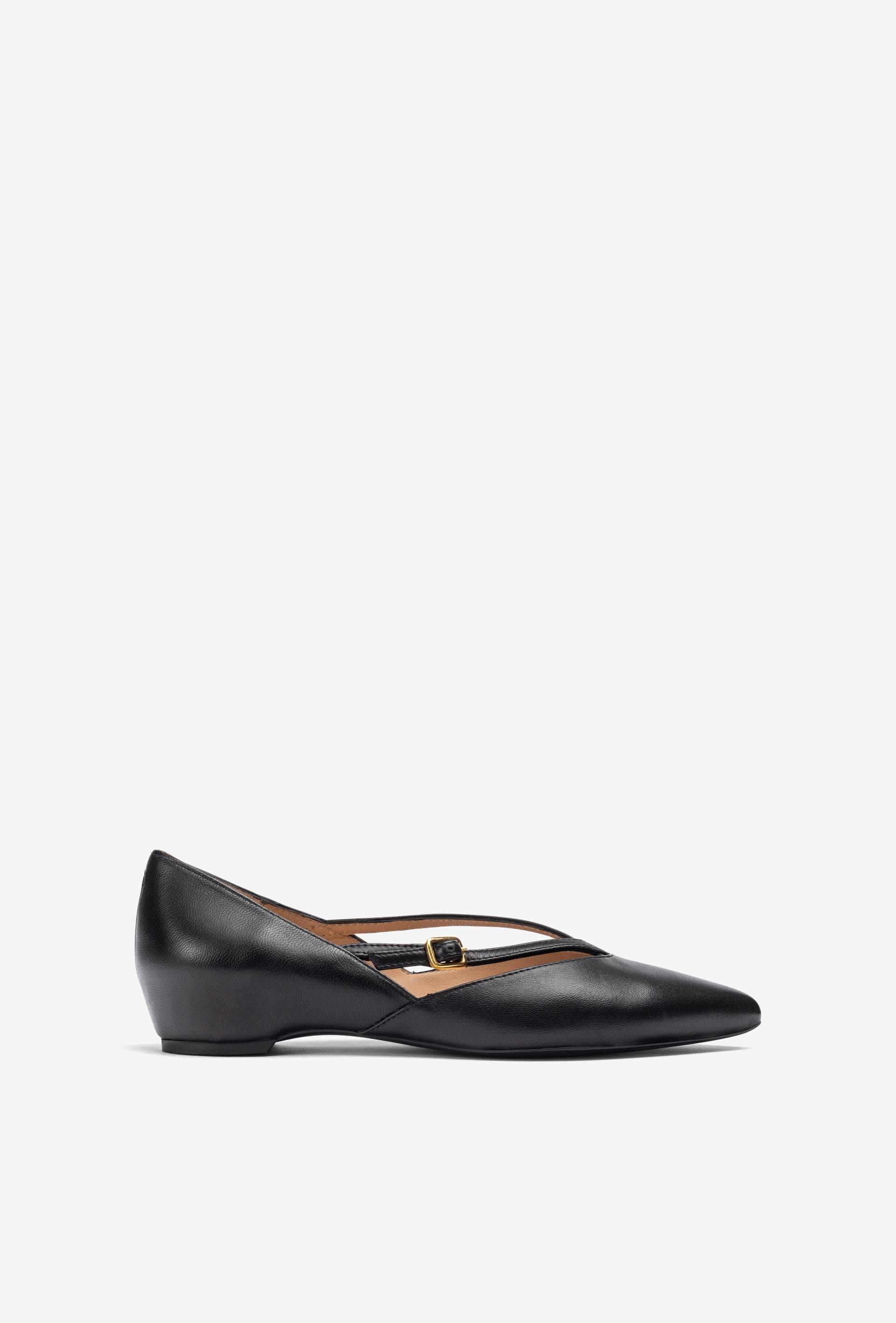 Ballerinas mit keilsohle