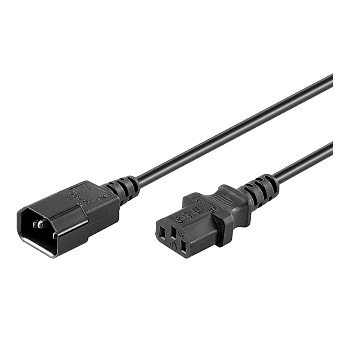 Alimento de cable extensor Ewent C13 - C14 1.8m (EC1913)