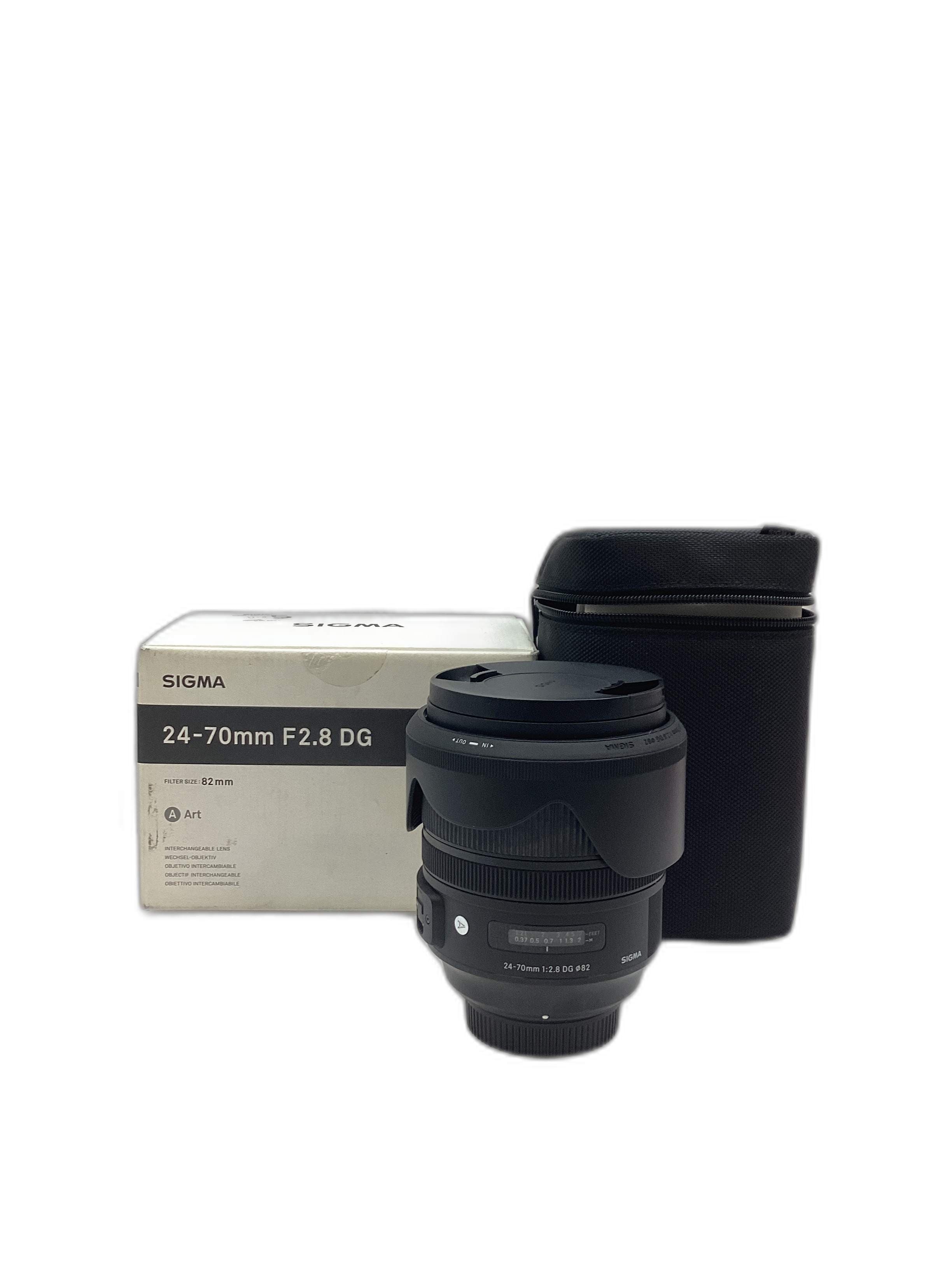 Sigma 24-70mm f/2.8 dg os hsm art para nikon f