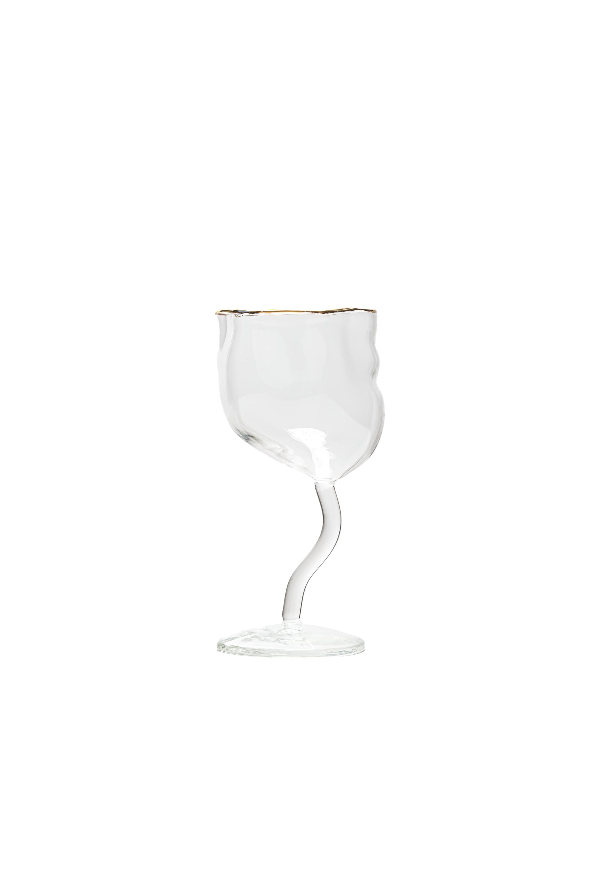 Diesel - Cáliz de cristal - Vasos - Unisex - Blanco
