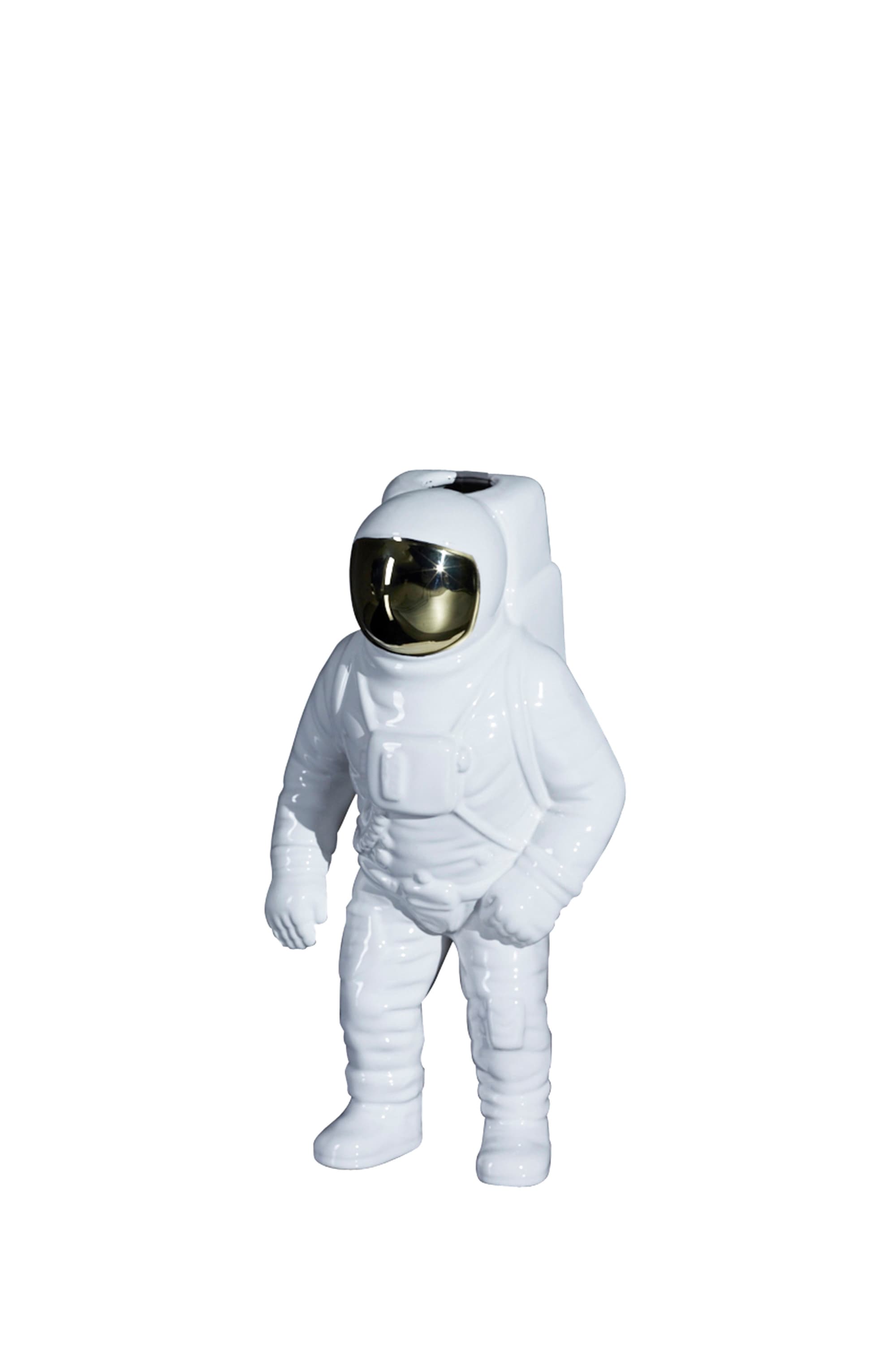 Diesel - Jarrón de porcelana "cosmic diner: starman'' - Accesorios de Casa - Unisex - Blanco