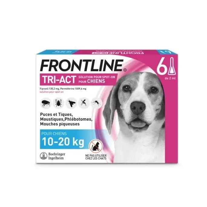 Control de plagas para perros Boehringer Ingelheim Frontline M