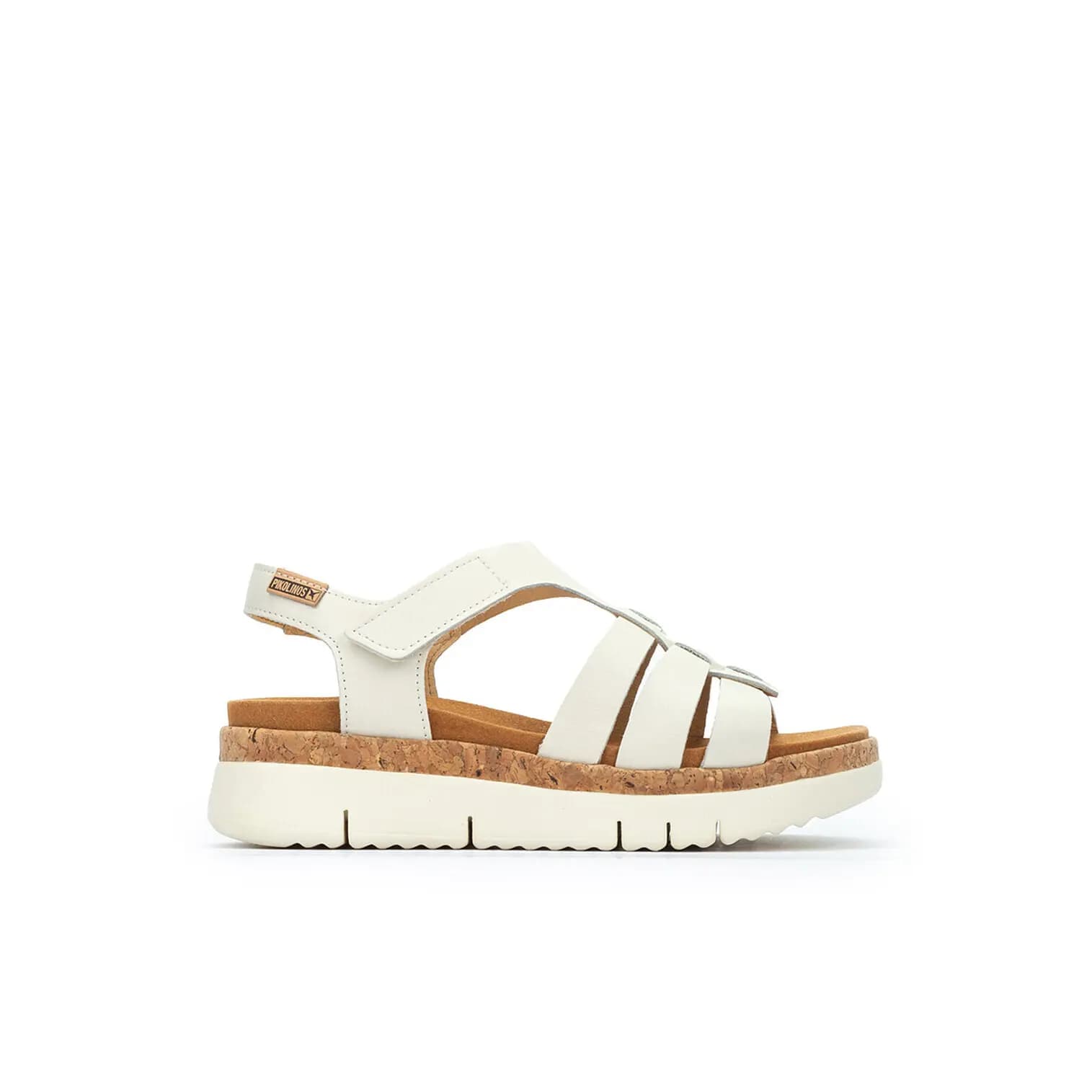 Sandalias de cuña de cuero para mujer Pikolinos Palma