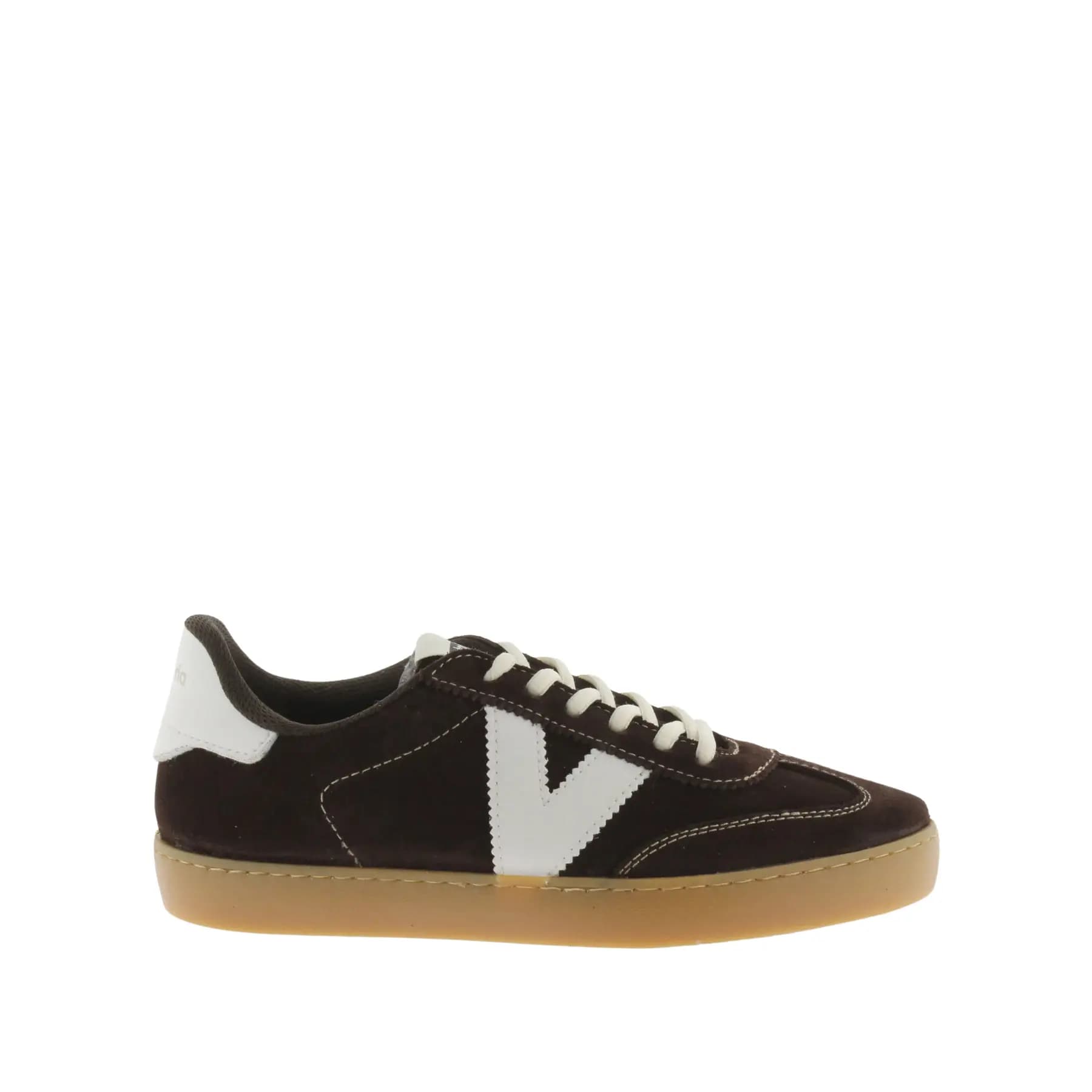 Zapatillas de cuero partido y contraste para mujer Victoria Berlín Ciclista
