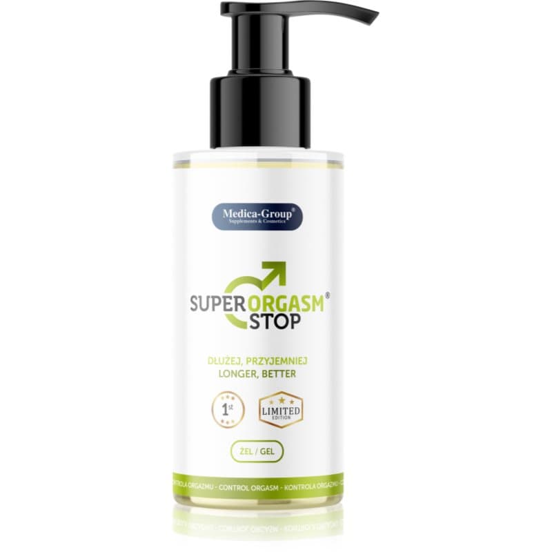 Medica-Group Super Orgasm Stop gel para retrasar la eyaculación 150 ml