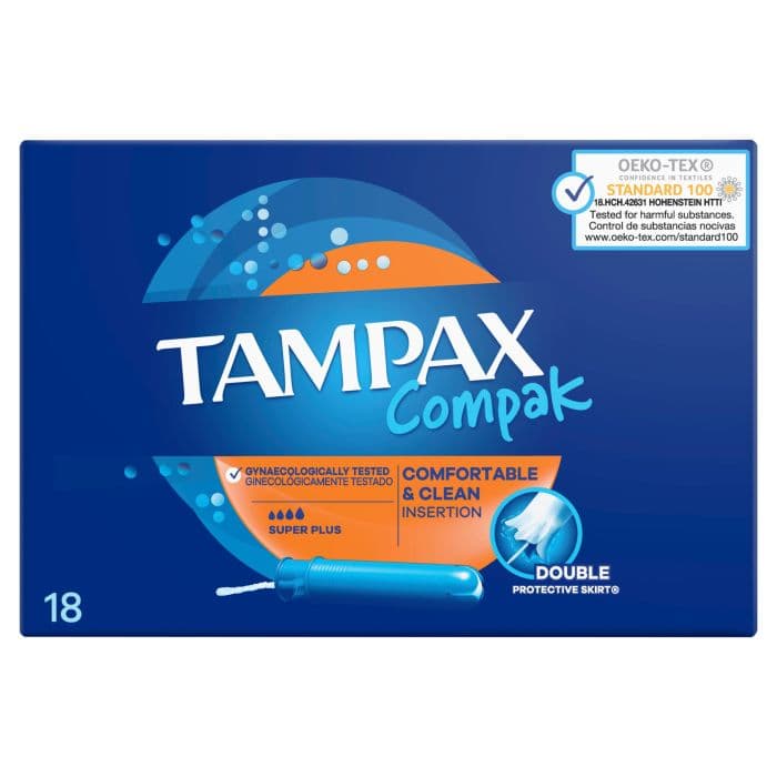 Compak Super Plus Tampax Higiene íntima