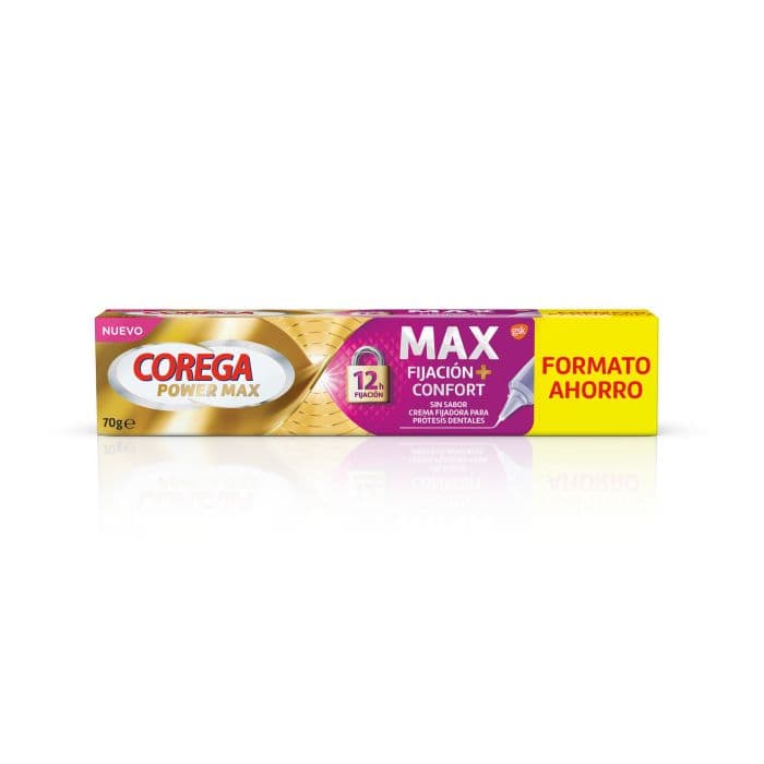 Power Max Crema Fijadora Prótesis Dentales 70 gr