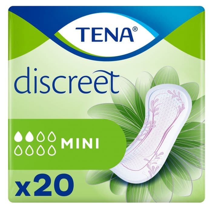 ¡15% DTO! Compresas Incontinencia Femenina Discreet Mini Ultra