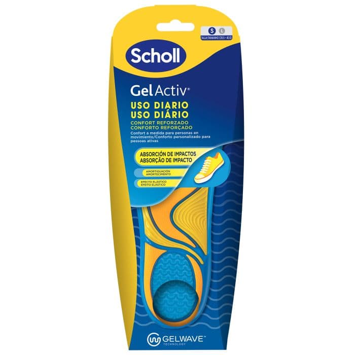 Plantillas Gel Activ Uso Diario Mujer