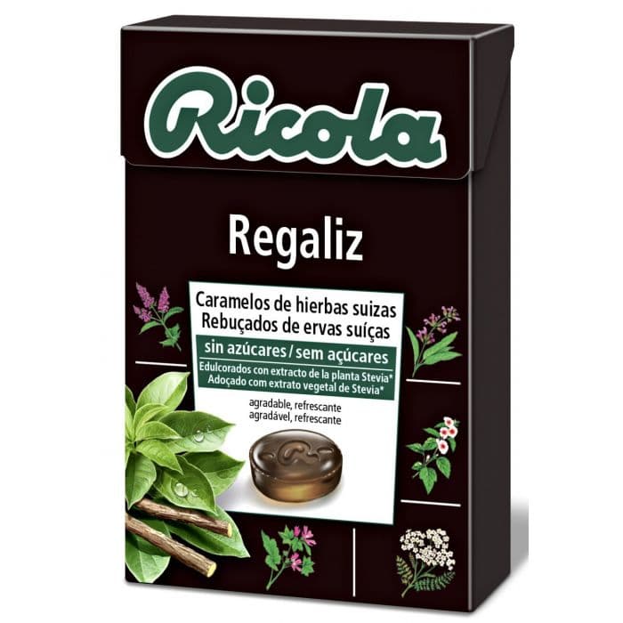 Caramelos de Regaliz 50 gr Ricola