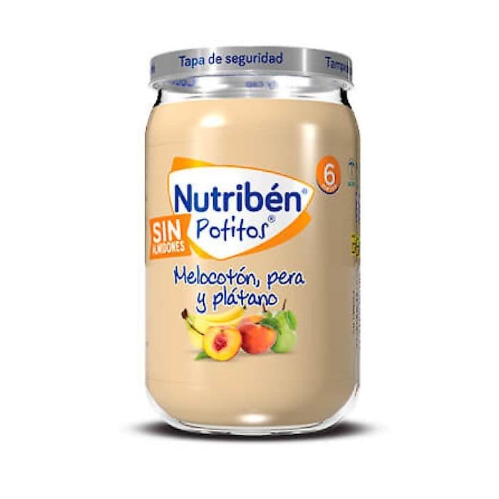 Potito 4 Frutas Nutribén Tarritos