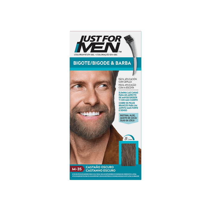 Colorante en Gel para Barba y Bigote 15 ml
