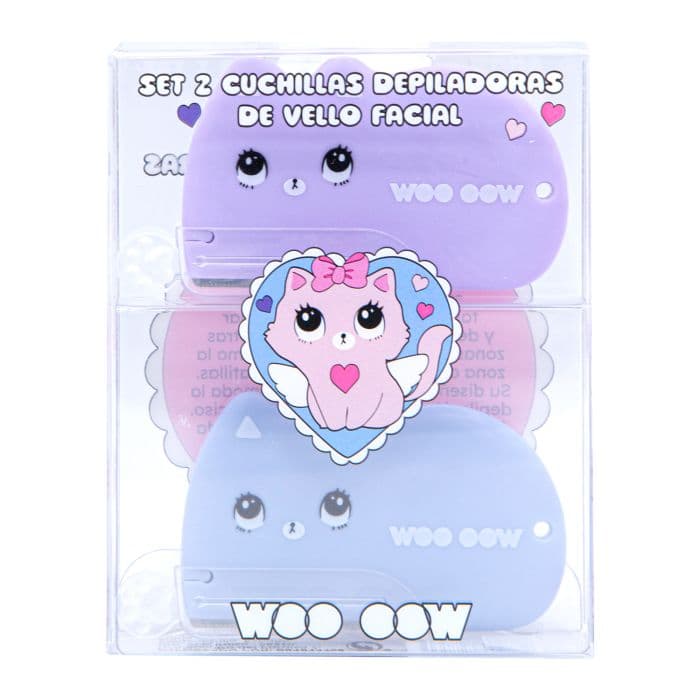 ¡33% DTO! Set 2 Cuchillas Depiladoras de Vello Facial